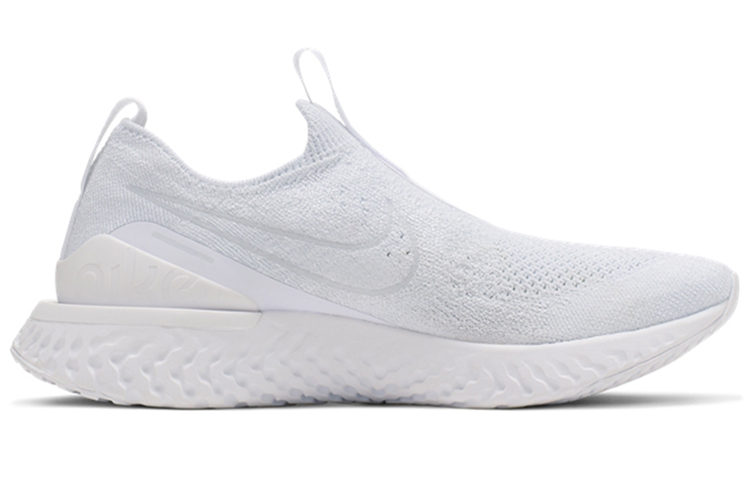 Женские кроссовки Nike Epic React Flyknit (белые) — Белый — фото 2