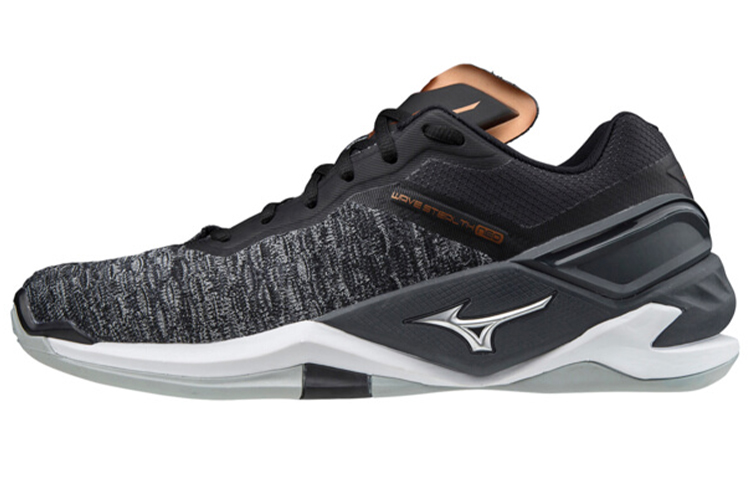 Mizuno Wave Stealth Running Shoes Unisex Low Top Black