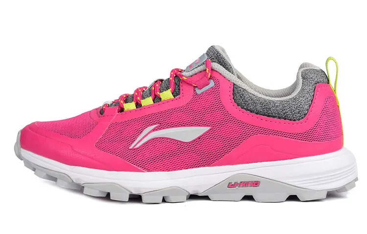 Li Ning Running Shoes Women's Low Top Pink