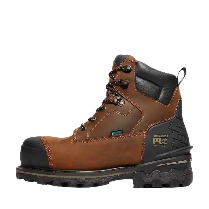 Timberland Boondock Leather Breathable Waterproof Cushioning Abrasion Resistant