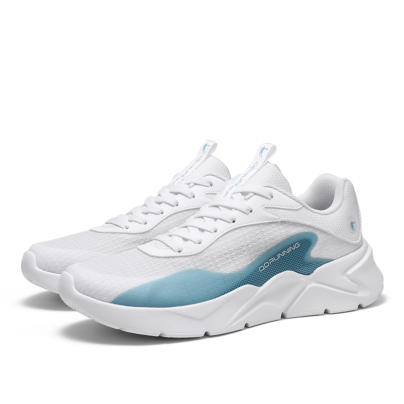QIAODAN Low top Running Shoes Men’s Rain Wave Blue