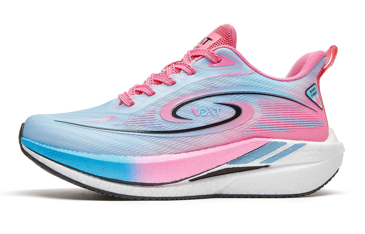 VOIT Running Shoes Unisex Low Top Blue/Rose Red