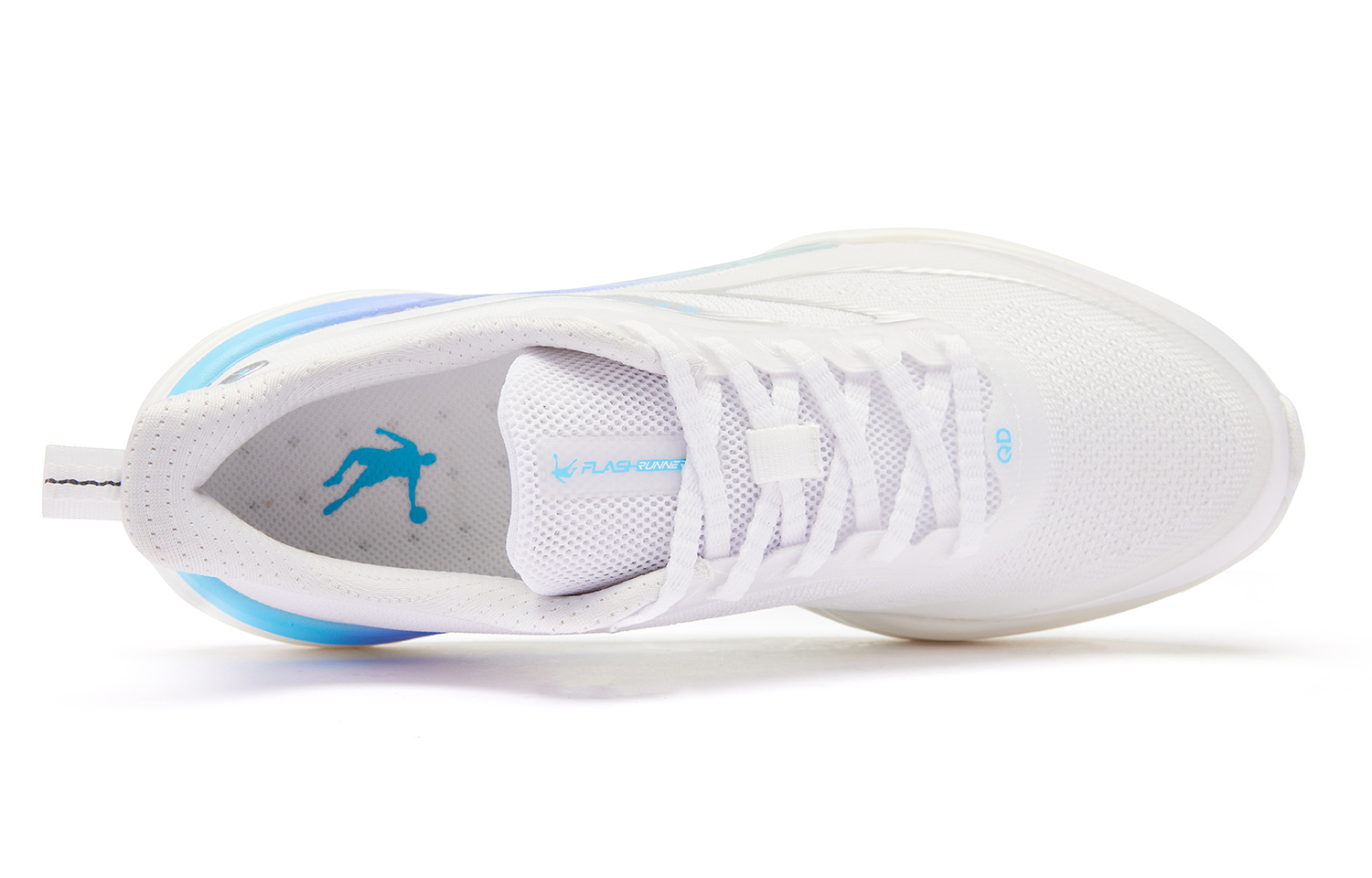 QIAODAN Flying Shadow Team2.0 Cushioning Slip Resistant Abrasion Resistant Low top Q KUNGFU PRO Sprint Running Shoes