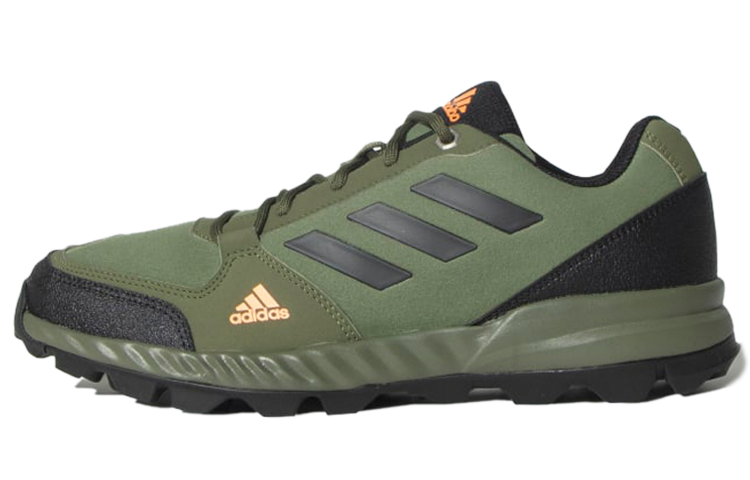 Adidas Rigket Breathable Abrasion Resistant Slip Resistant Low top Running Shoes Men's Army Green