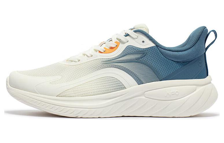 361° Abrasion Resistant Breathable Low top Running Shoes Men’s White Blue
