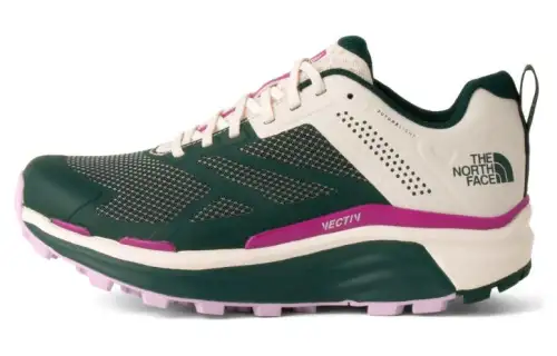 THE NORTH FACE Vectiv Enduris Abrasion Resistant Low top Running Shoes Women's White Green