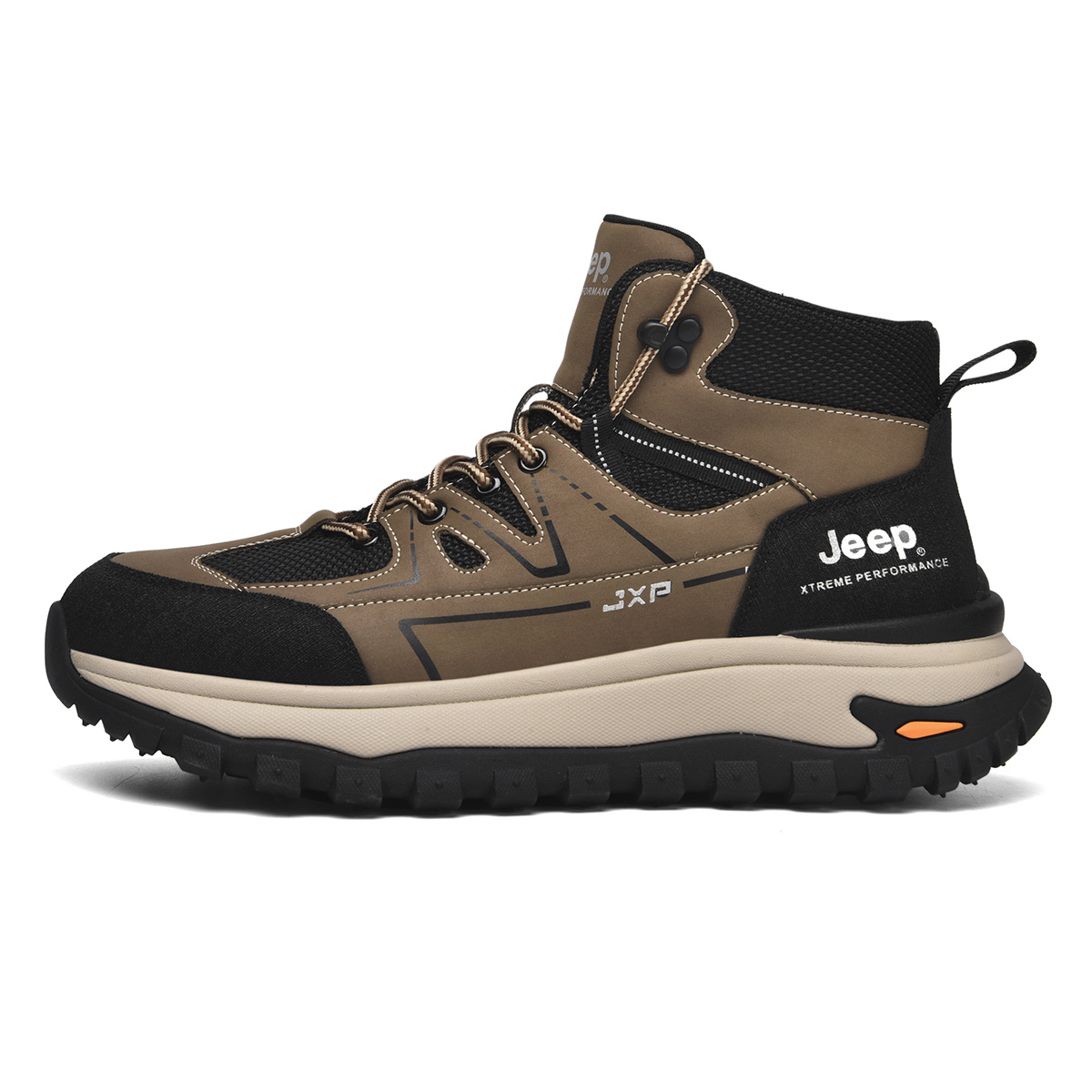 Jeep High top Outdoor Shoes Men’s Khaki