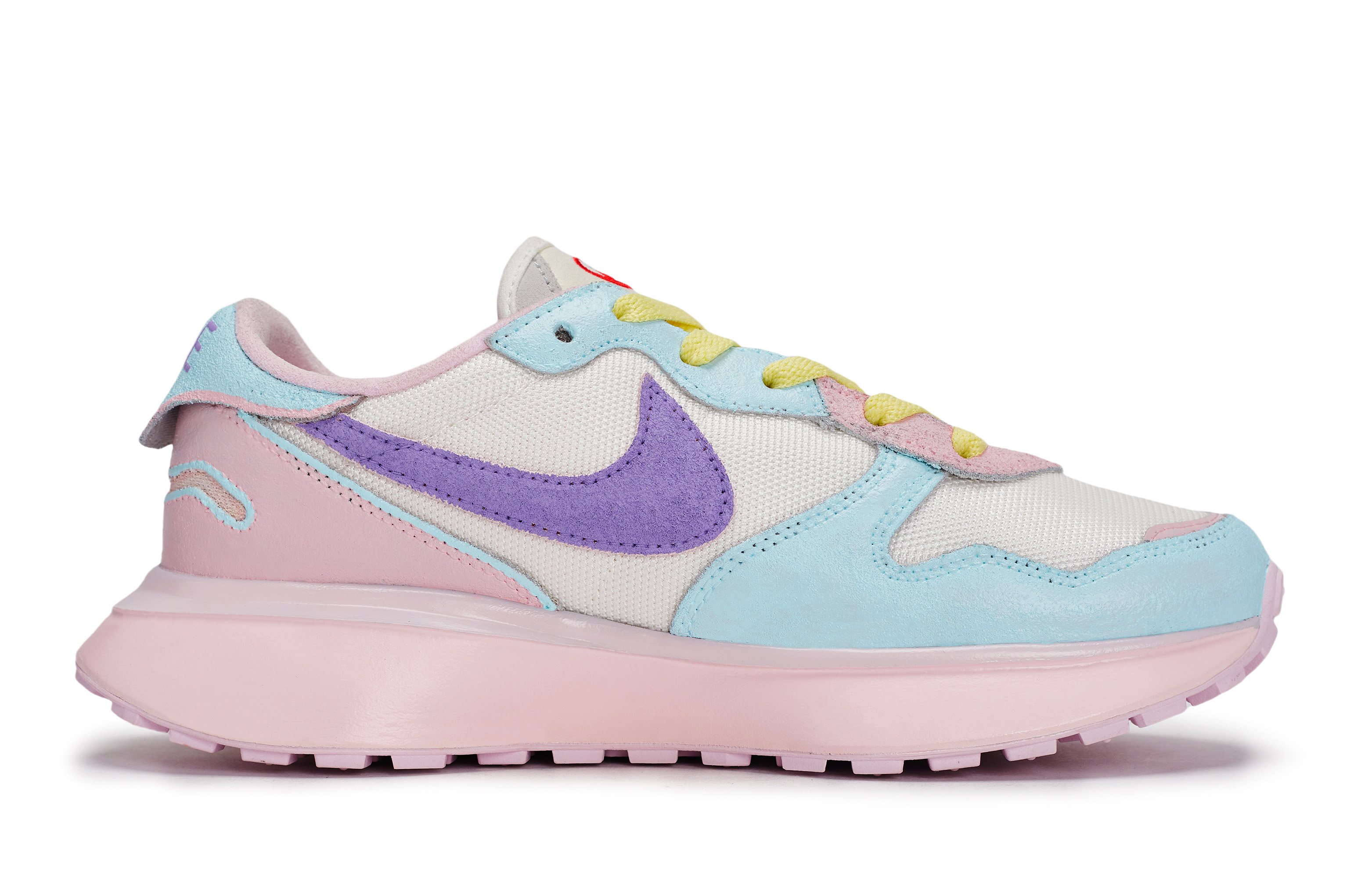 Nike Phoenix Waffle Low top Running Shoes Women’s Pink Blue Purple