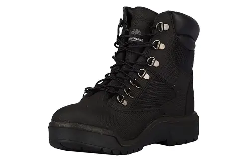 Timberland Cow Split Leather Abrasion Resistant Cushioning Short Outdoor Boots Men's Black