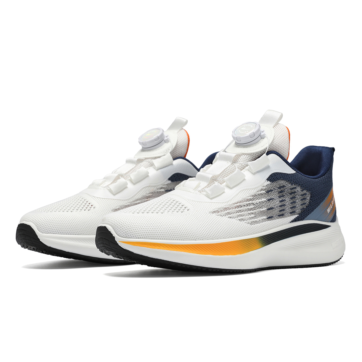 WARRIOR Walking Shoes Unisex Low Top White Blue/Black/White Haze Blue