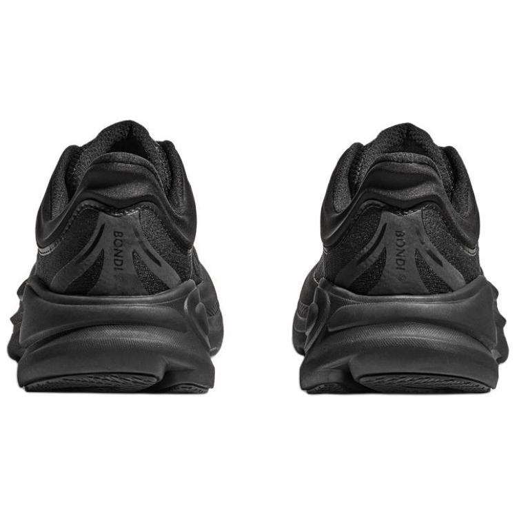 HOKA ONE ONE Bondi 9 Slip Resistant Abrasion Resistant Low top Casual City Commuting Running Shoes Men’s Black