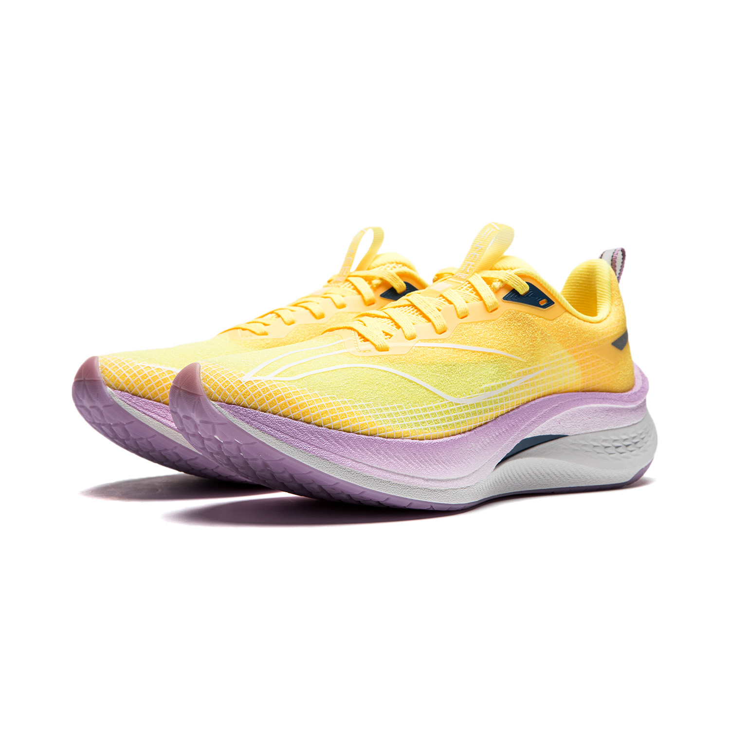 LiNing Red Hare 7 Pro 䨻 Supportive And Elastic Low-Top Running Shoes Women’s Neon Yellow Canary