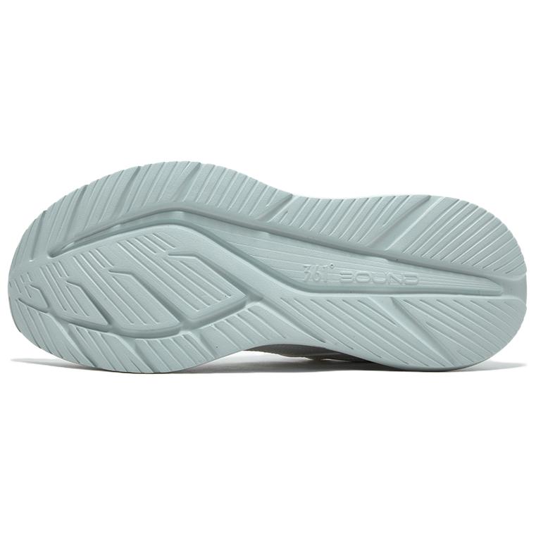 361° Abrasion Resistant Slip Resistant Low top Casual Training Sprint Running Shoes Men’s Light Blue