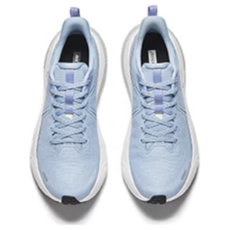 Anta Slip Resistant Abrasion Resistant Low top Trail Running Shoes Unisex Blue