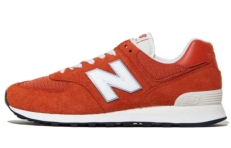 Size? x New Balance NB 574 Low top Running Shoes Men's Orange