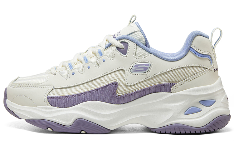 Skechers Dlites 1.0 ‘Beige Purple Blue’ Women’s