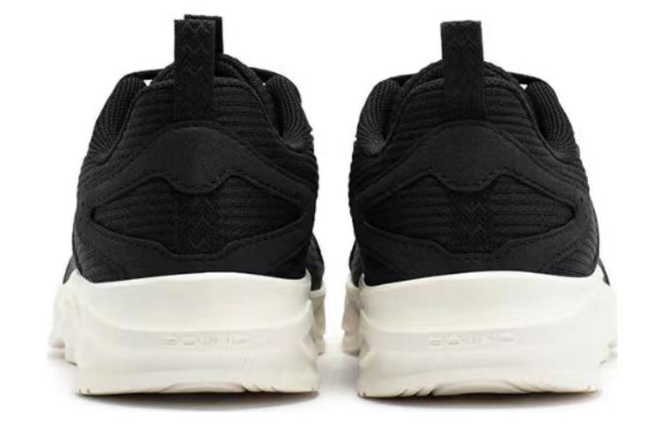 361° Cushioning Slip Resistant Abrasion Resistant Breathable Low top Running Shoes Women’s Black White