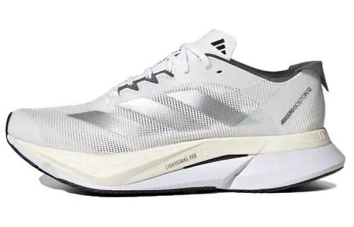 Adizero Boston 12 Wmns Adidas 'White Silver Metallic' Women's