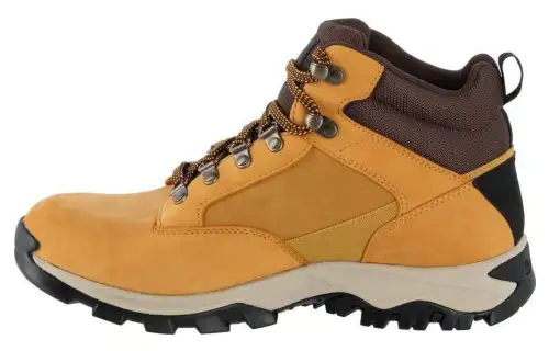 Timberland Keele Ridge Comfortable Round Toe Non Slip And Waterproof Mid top Outdoor Shoes Men's Yellow