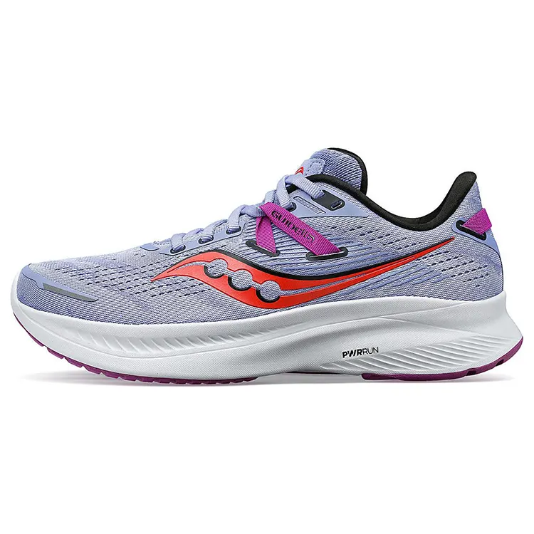 Saucony Guide 16 Abrasion Resistant Breathable Low top Running Shoes Women's Purple
