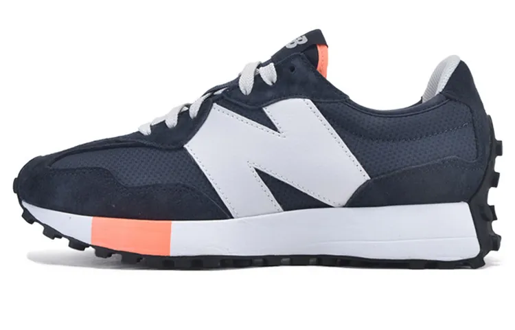 New Balance x Niko And... NB 327 Cushioning Abrasion-Resistant Breathable Low-top Running Shoes Unisex Blue Gray