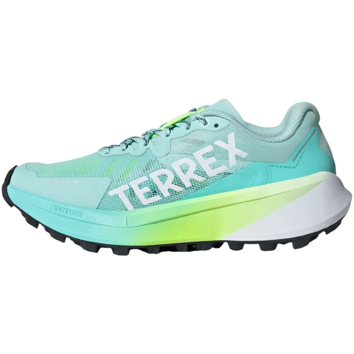 Adidas Terrex Agravic 3 Mesh Slip Resistant Abrasion Resistant Low top Running Shoes Women's Light Shimmery Blue