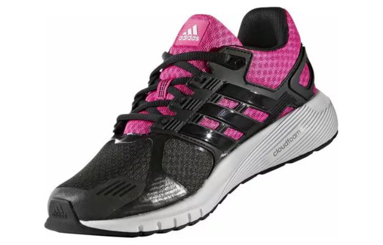 Adidas Duramo Comfortable Cushioning, Wear Resistant Low top Running Shoes Women’s Black Purple