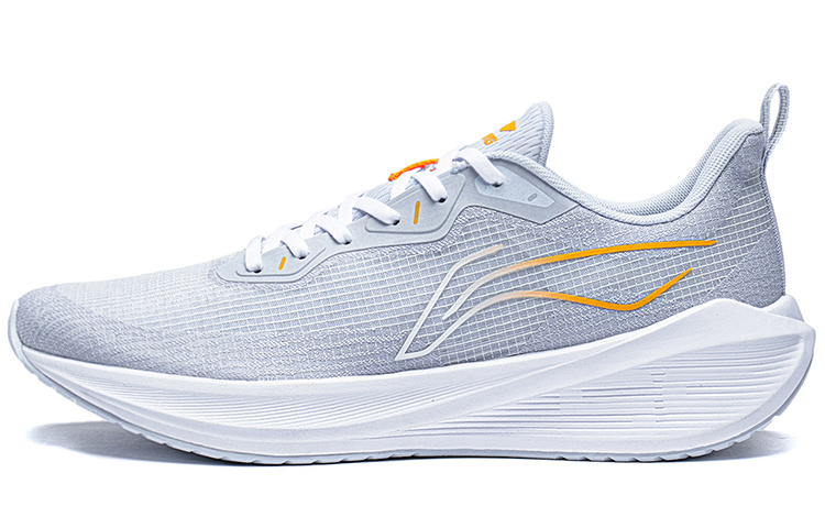 Li Ning Wuyue Slip Resistant, Abrasion Resistant, Breathable Low top Running Shoes Men's Sky Feather Blue