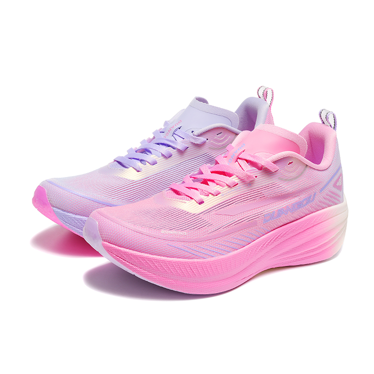 DUANGOU Cushioning Slip Resistant Abrasion Resistant Breathable Lightweight Sports Running Shoes Unisex