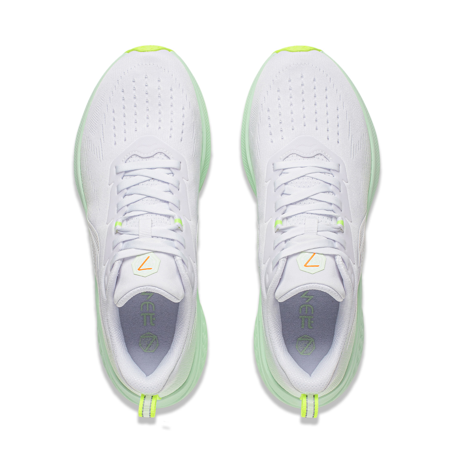 Li Ning Red Hare 7 Cushioning Slip Resistant Lightweight Low top Running Shoes Women’s White Green