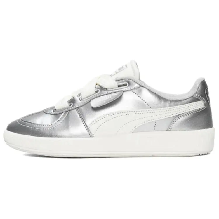 PUMA Palermo Fashion Trend Women's Casual Shoes Women's Silver White