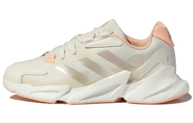 Adidas X9000l4 comfortable and versatile shock-absorbing and wear-resistant low-cut casual running shoes for women gray pink