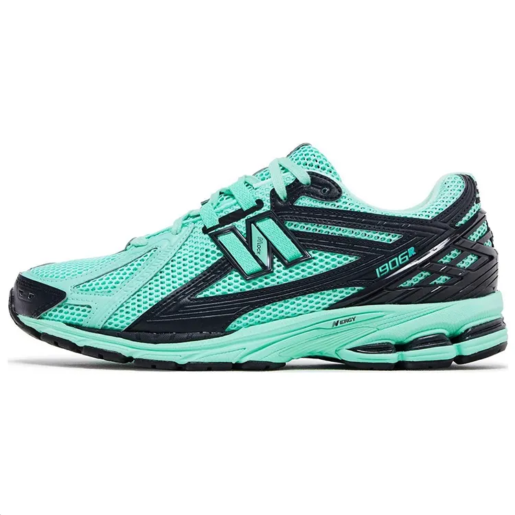 Size? x New Balance NB 1906R Cool And Flashy Cushioning Low top Running Shoes Unisex Green