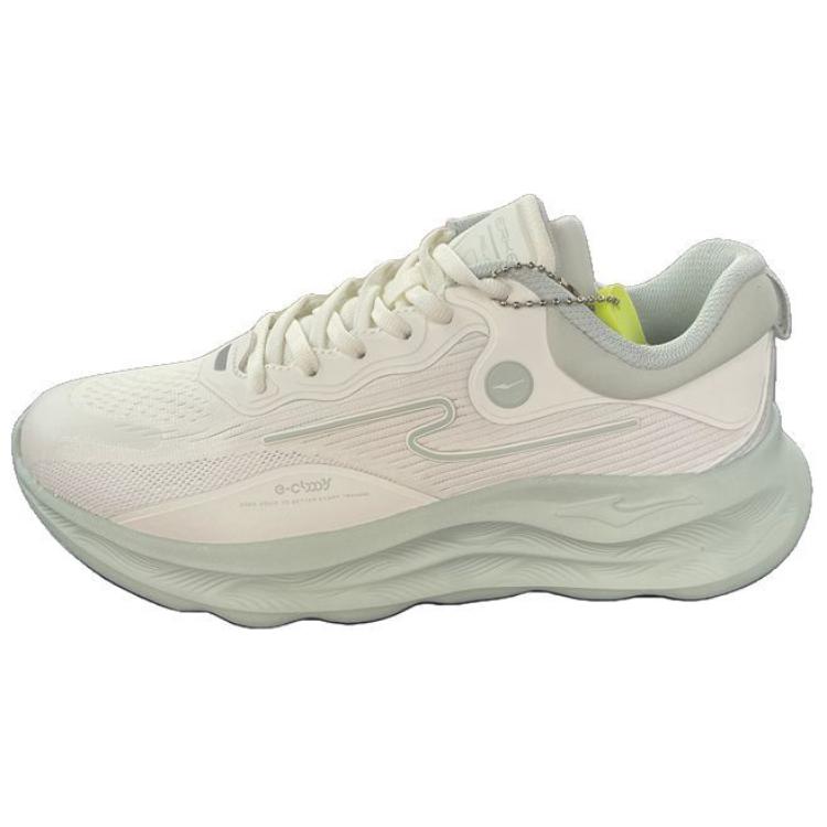 Erke Abrasion Resistant Breathable Abrasion Resistant Breathable Low top Casual Running Shoes Women’s White Green