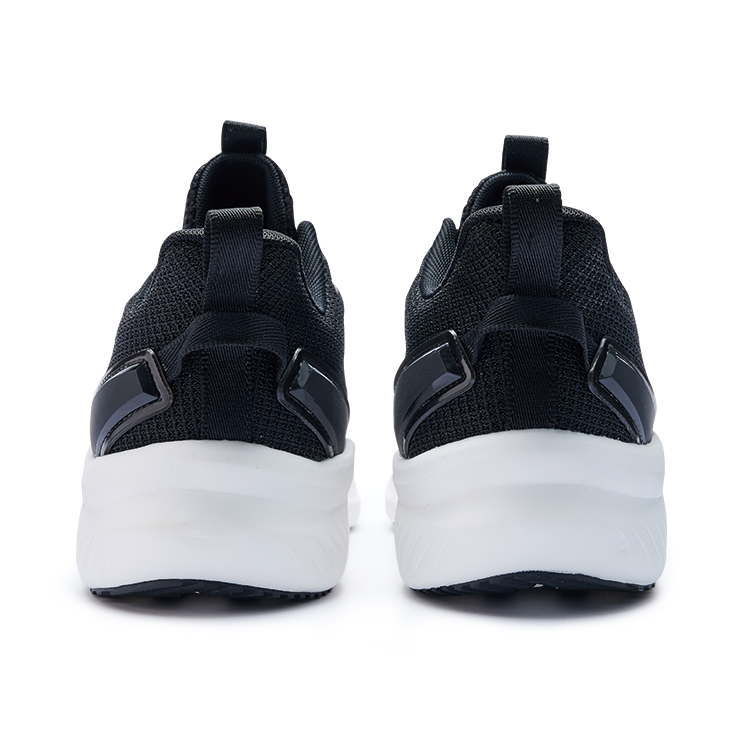 FINEPLAN Textile, TPU Cushioning Breathable Cushioning Breathable Low top Running Shoes Unisex Black