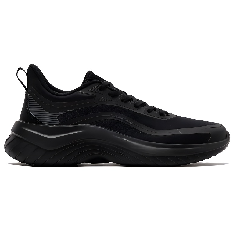 361° Slip Resistant Abrasion Resistant Low top Casual Running Shoes Men’s Black