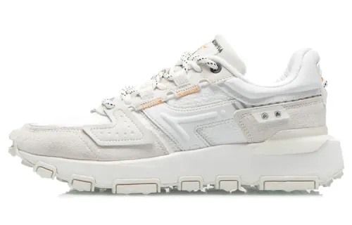 Li Ning Cloud Sword Cushioning Rebound Low top Running Shoes Women's Mist White