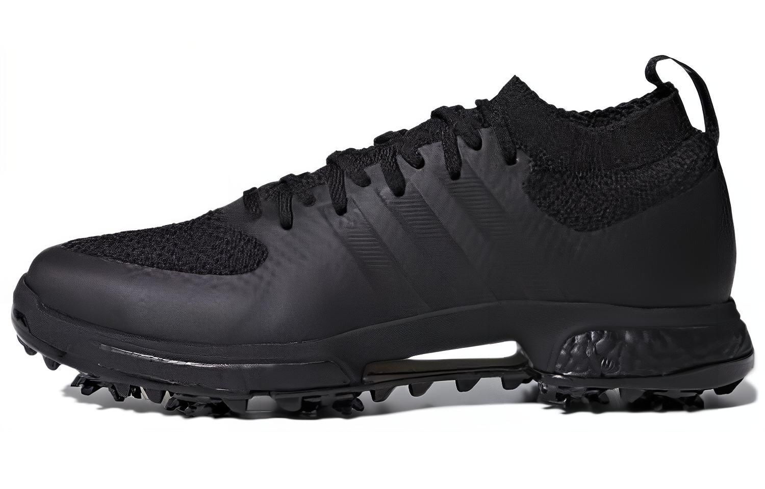 Adidas Tour360 Comfortable Slip Resistant Abrasion Resistant Low top Golf Star Men's Carbon Black