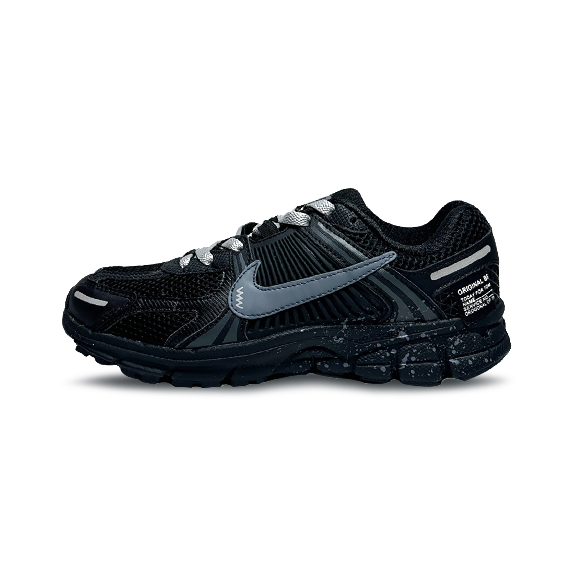 Nike Zoom Vomero 5 Slip Resistant Abrasion Resistant Low top Running Shoes Unisex Black Gray