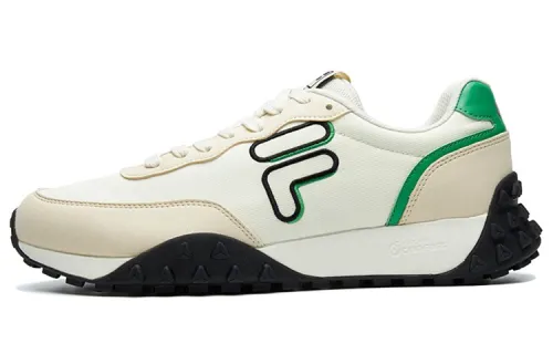 FILA Pacer Low top Marathon Running Shoes Men's White Green