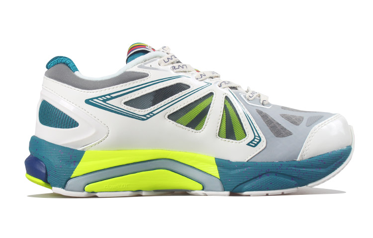 Li Ning Furious Rider 3 OG Mesh Cushioning Low top Running Shoes Women’s Gray White Blue