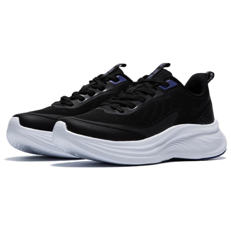 QIAODAN Cushioning Abrasion Resistant Breathable Low top Casual Running Shoes Women’s Black