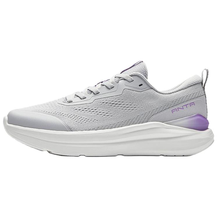 Anta Shen Xing LITE Cushioning, Wear Resistant Low top Casual Training Running Shoes Women's Microchip Gray