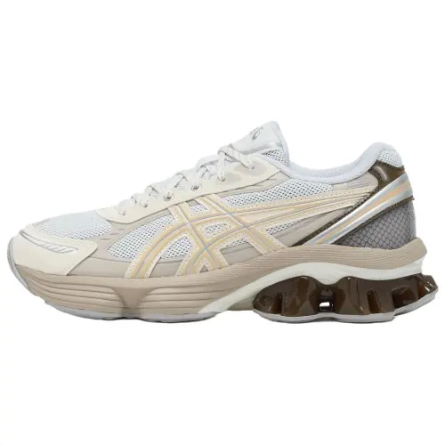ASICS GEL KINETIC FLUENT Low top Casual Running Shoes Men's Beige Gray