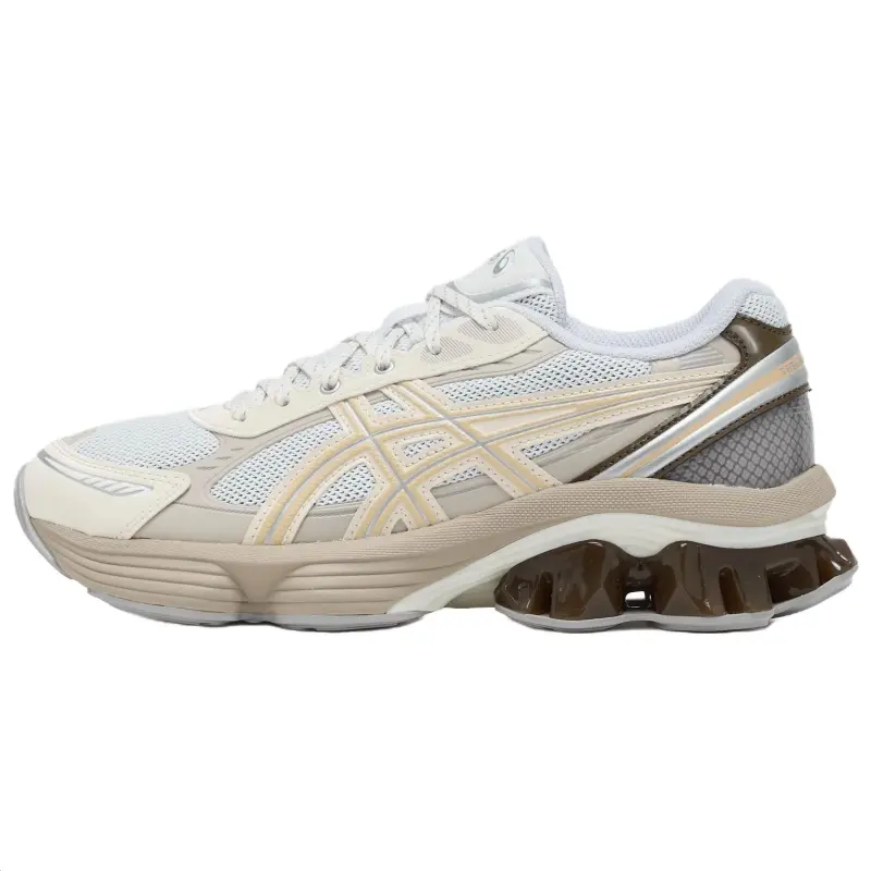 ASICS GEL KINETIC FLUENT Low top Casual Running Shoes Men's Beige Gray