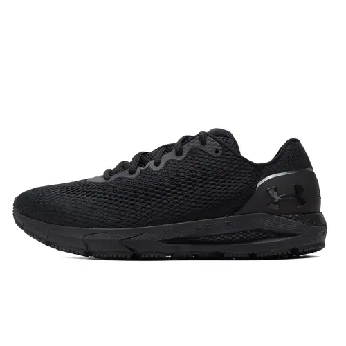 Under Armour HOVR Sonic 4 Fabric Breathable Rebound Breathable And Resilient Low top Running Shoes Men's Black