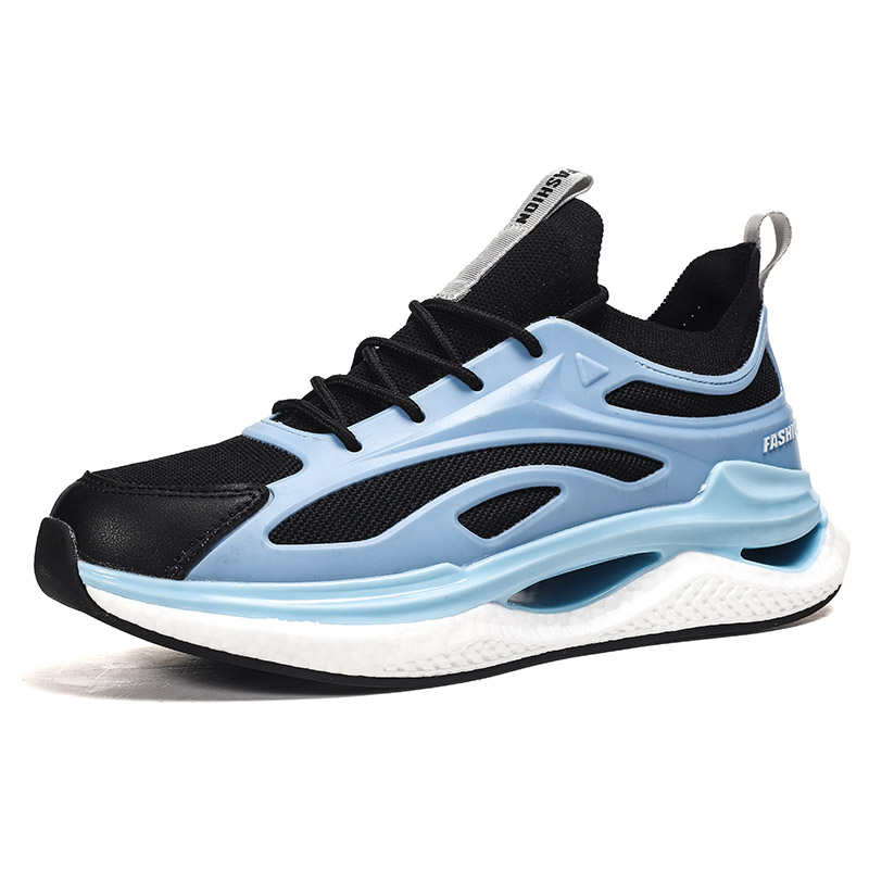 BAOZAOGONGYANG Cushioning Slip Resistant Abrasion Resistant Breathable Support Low top Running Shoes Men’s