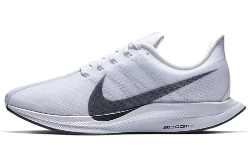Nike Pegasus 35 Pegasus 35 Marathon Speedy Foam Shock Absorbing Anti-slip Wear Resistant Low-top Running Shoes Women's Silver White