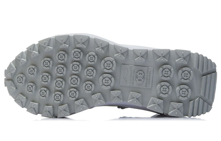 Li Ning Running Shoes Women’s Low Top Standard White/White Sand Gray/Shadow Gray