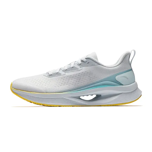 ANTA Hydrogen Run Cool Running Shoes Unisex Low Top Maqiao Gray/Ice Crystal Green